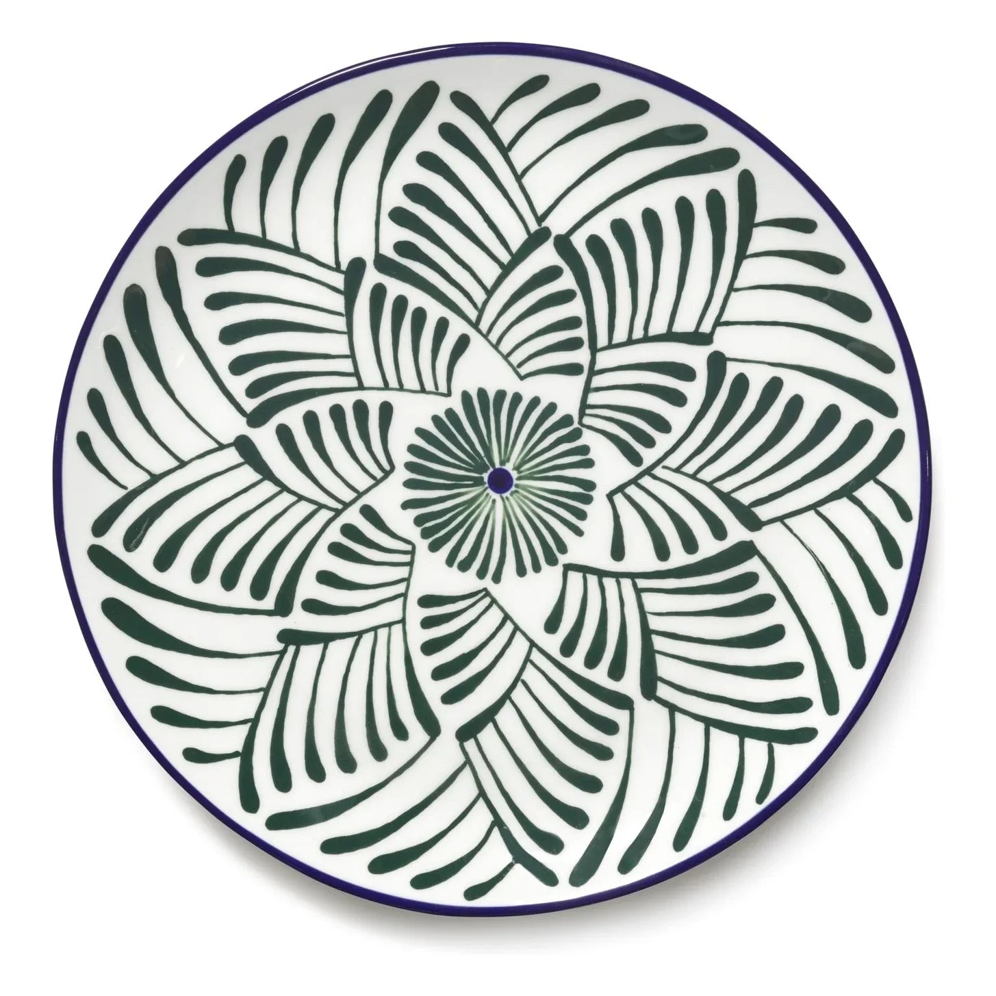Serax - Bazaar Dessert Plates, Waww La Table - Set of 4 | Green
