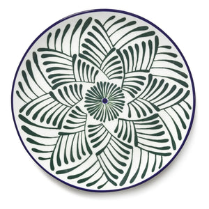 Serax - Bazaar Dessert Plates, Waww La Table - Set of 4 | Green