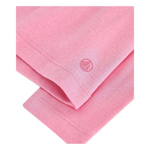 Petit Bateau - Organik pamuk fırfırlı yaka T-shirt | Pembe