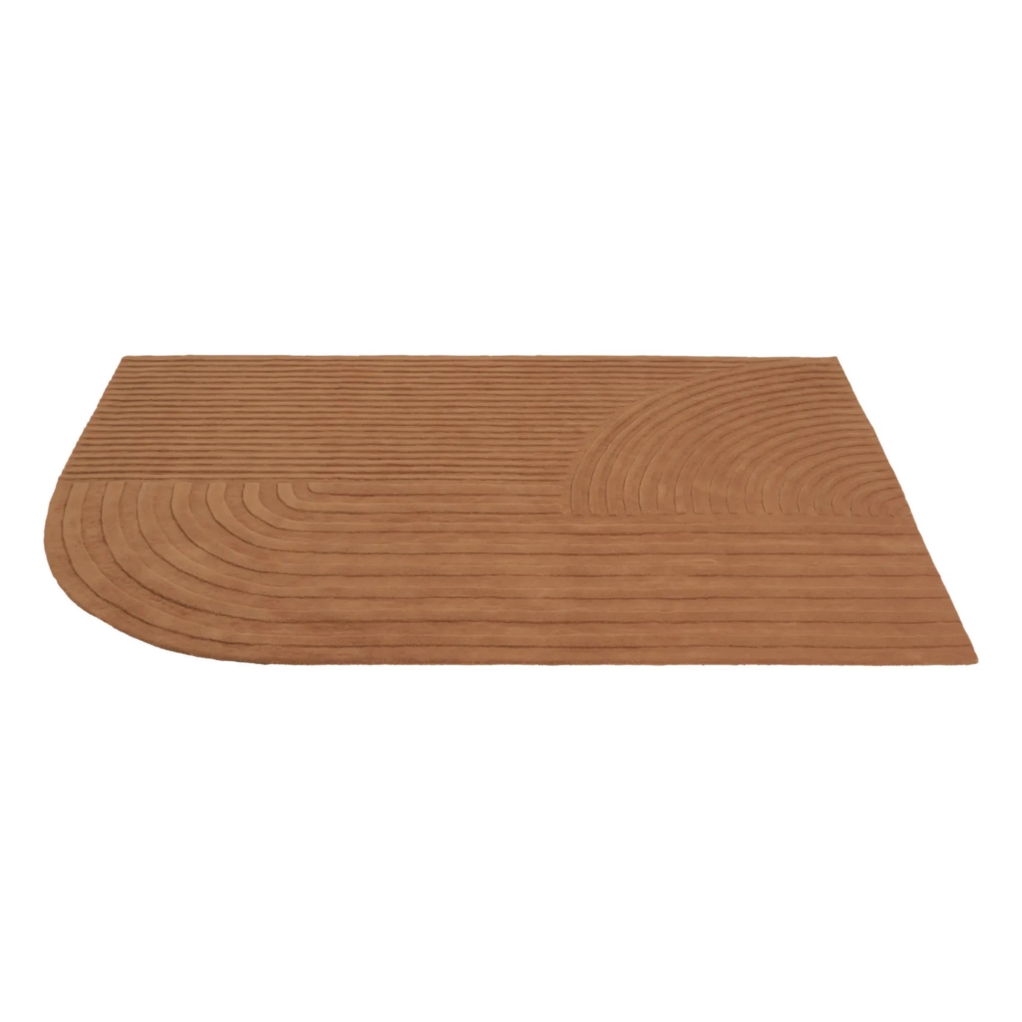 Muuto - Relevo Rug - Studio Pepe | Orange Rouille