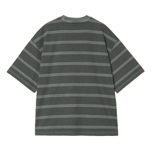Carhartt WIP - Hanson Striped T-Shirt | Gray-green