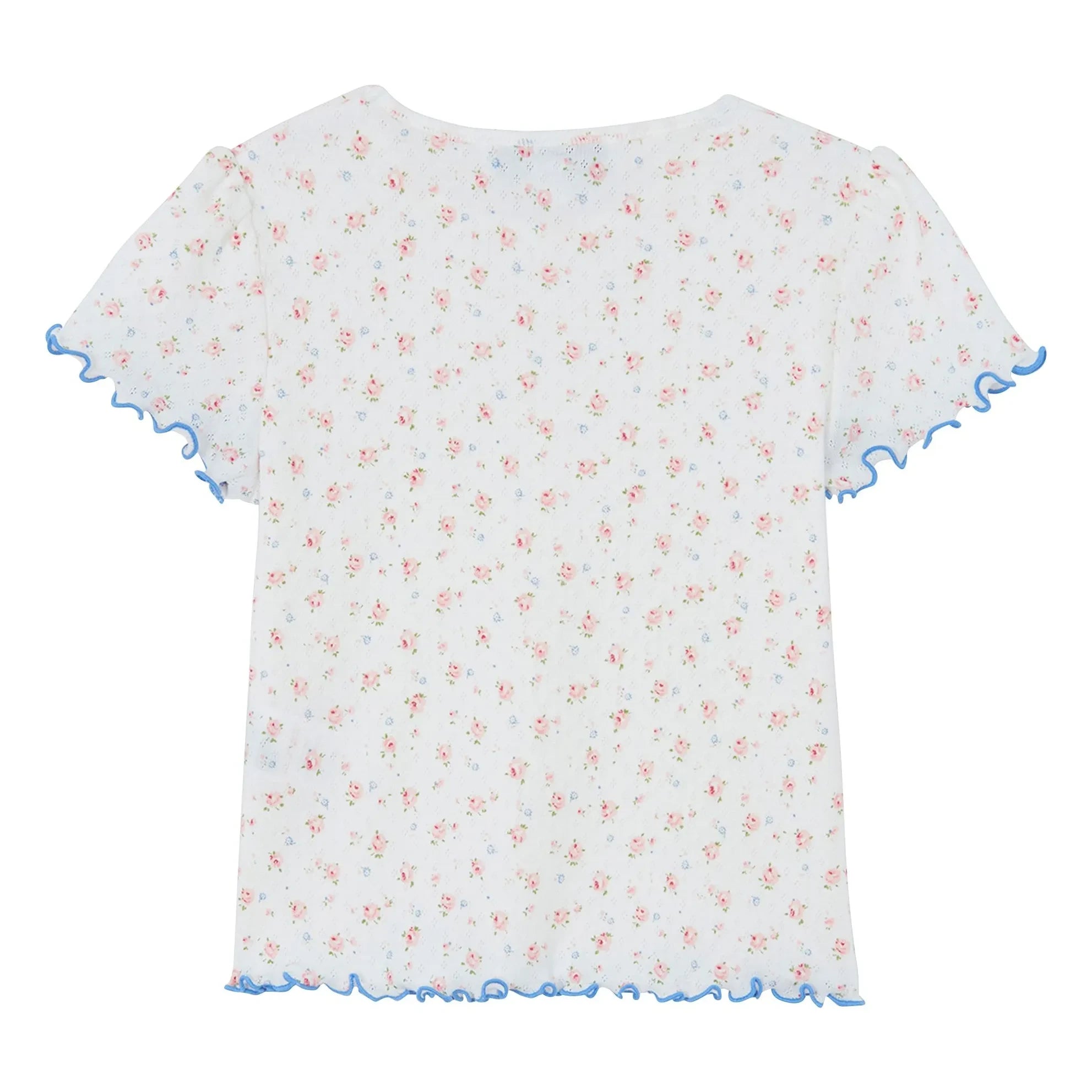 Tartine et Chocolat - Short Floral Pajama | Ivory