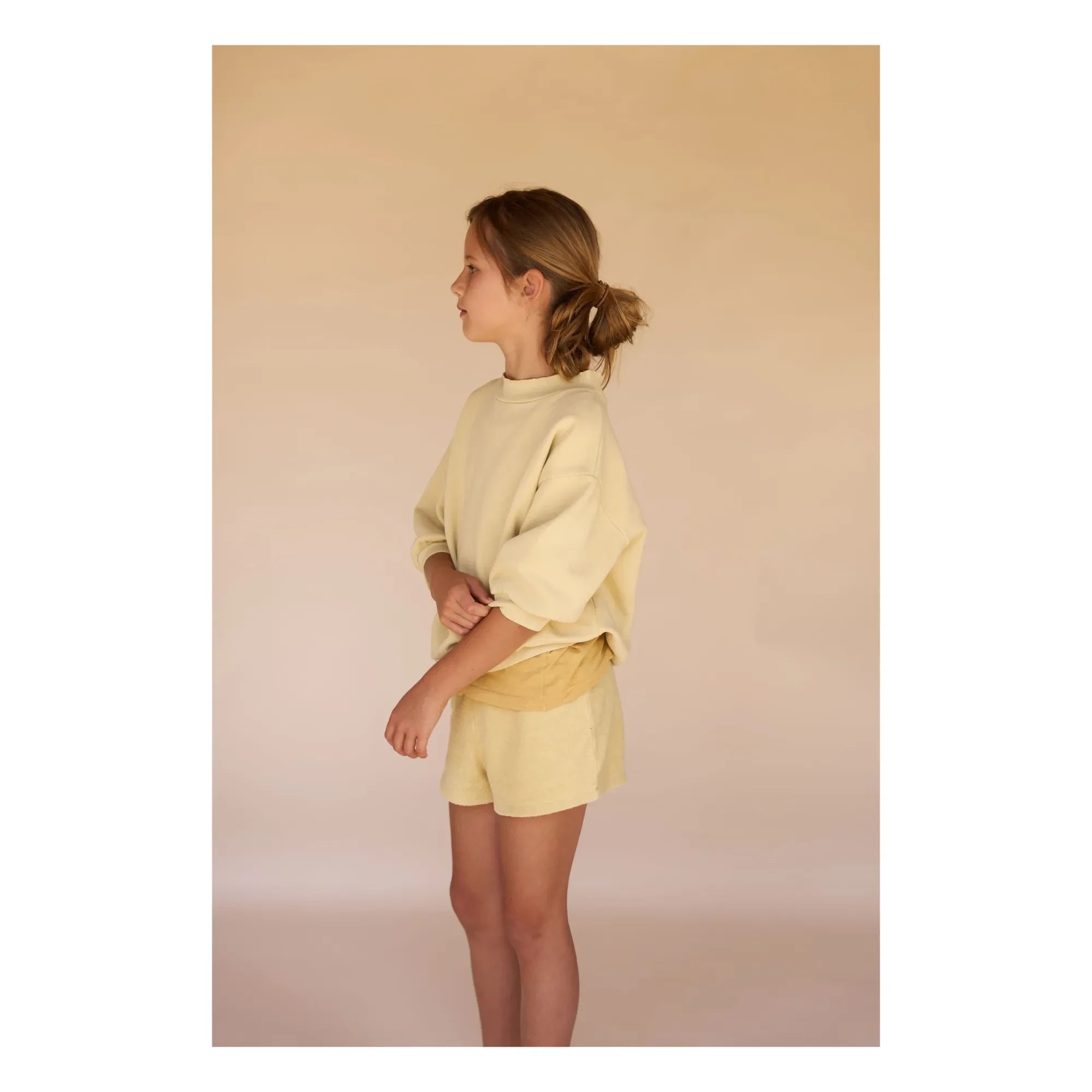 Longlivethequeen - Kutulu sweatshirt | Soluk sarı