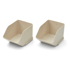 Liewood - Rosemary Food Storage Box - Set of 2 | Sand