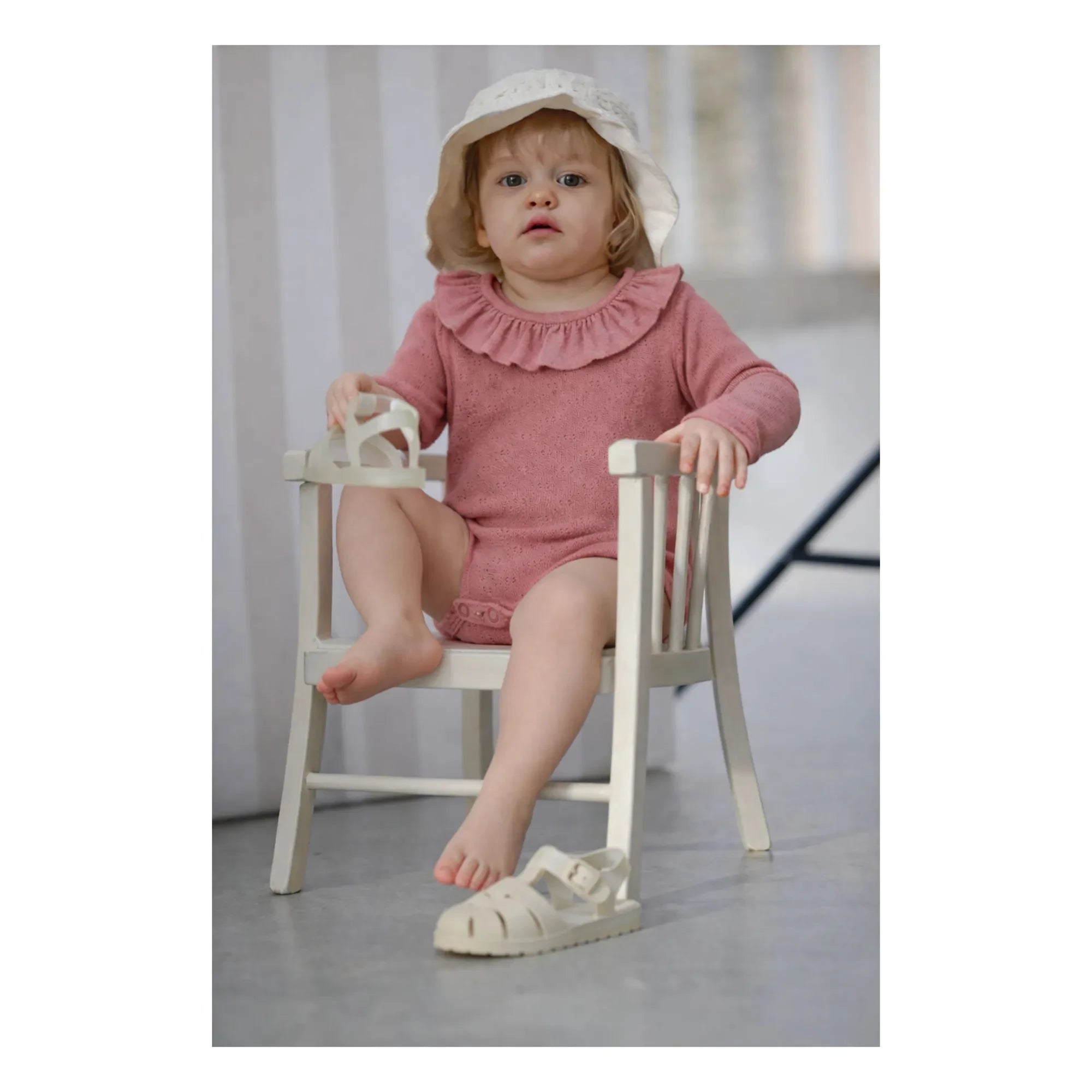 Lililotte - Pointelle Body Organic Cotton | Pink