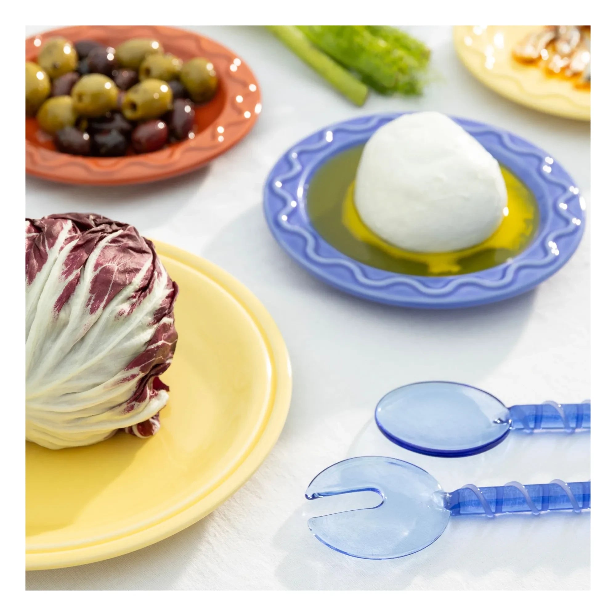 &Klevering - Mochi Plates - Set of 2 | Yellow