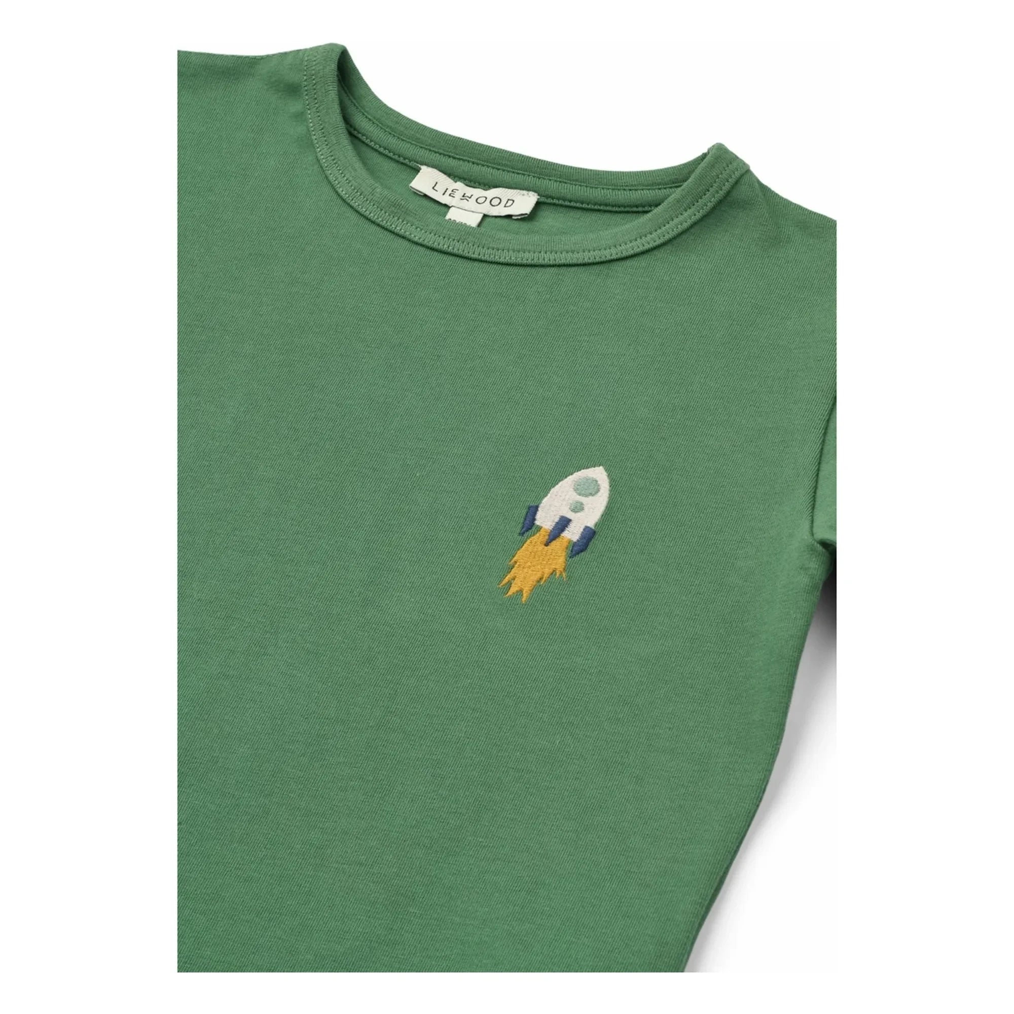 Liewood - Apia Love My Planet Organic Cotton T-Shirt | Green