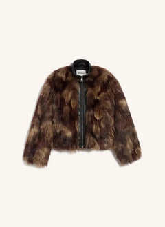 Apparis - Patchwork Bomber Ceket | Kahverengi