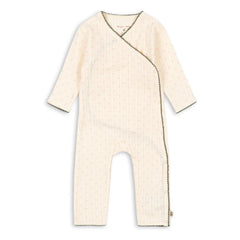 Konges Sløjd - Minnie heart romper Organic cotton | Ecru