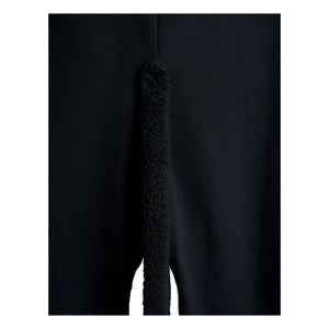 Mini Rodini - Organic Cotton Cat Onesie | Black