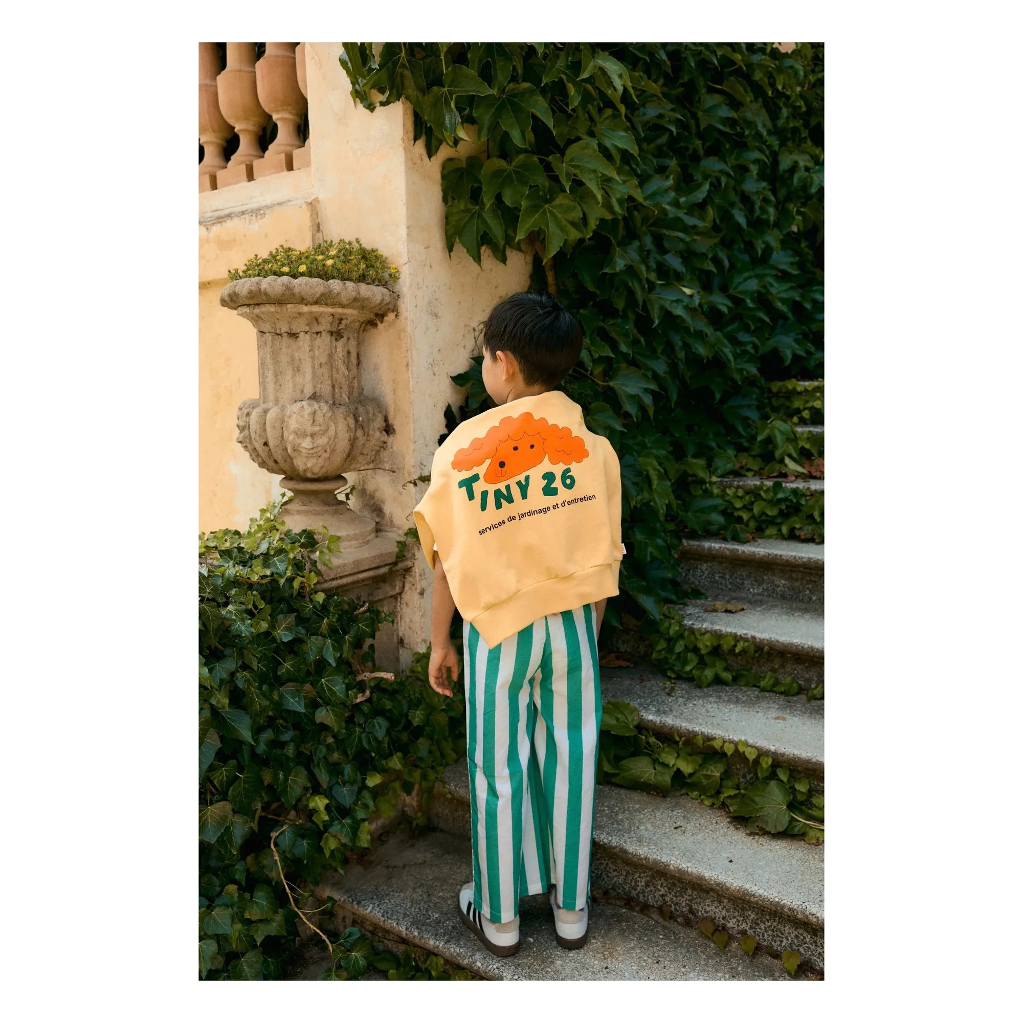 Tinycottons - Sweat Dog Tiny 26 Organik Pamuk | Sarı