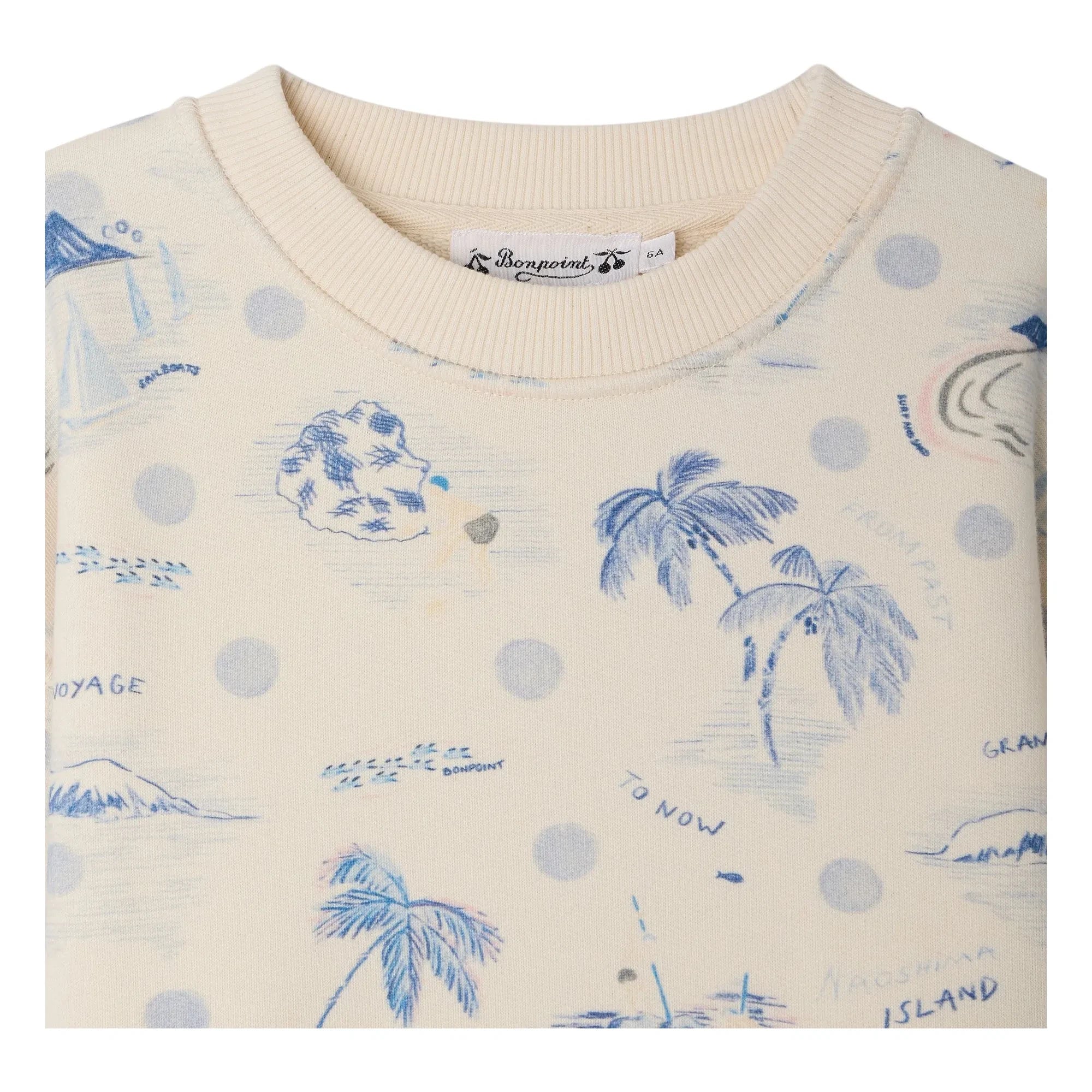 Bonpoint - Tonino Organic Cotton Sweatshirt | Ivory