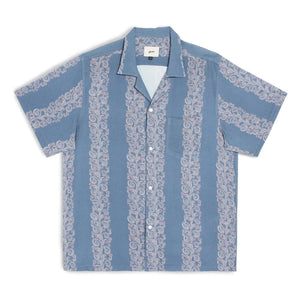 Bather - Coral Fiesta Shirt | Light Blue