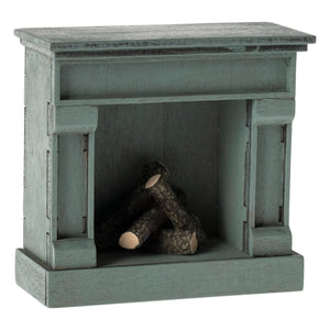 Maileg - Fireplace | Blue