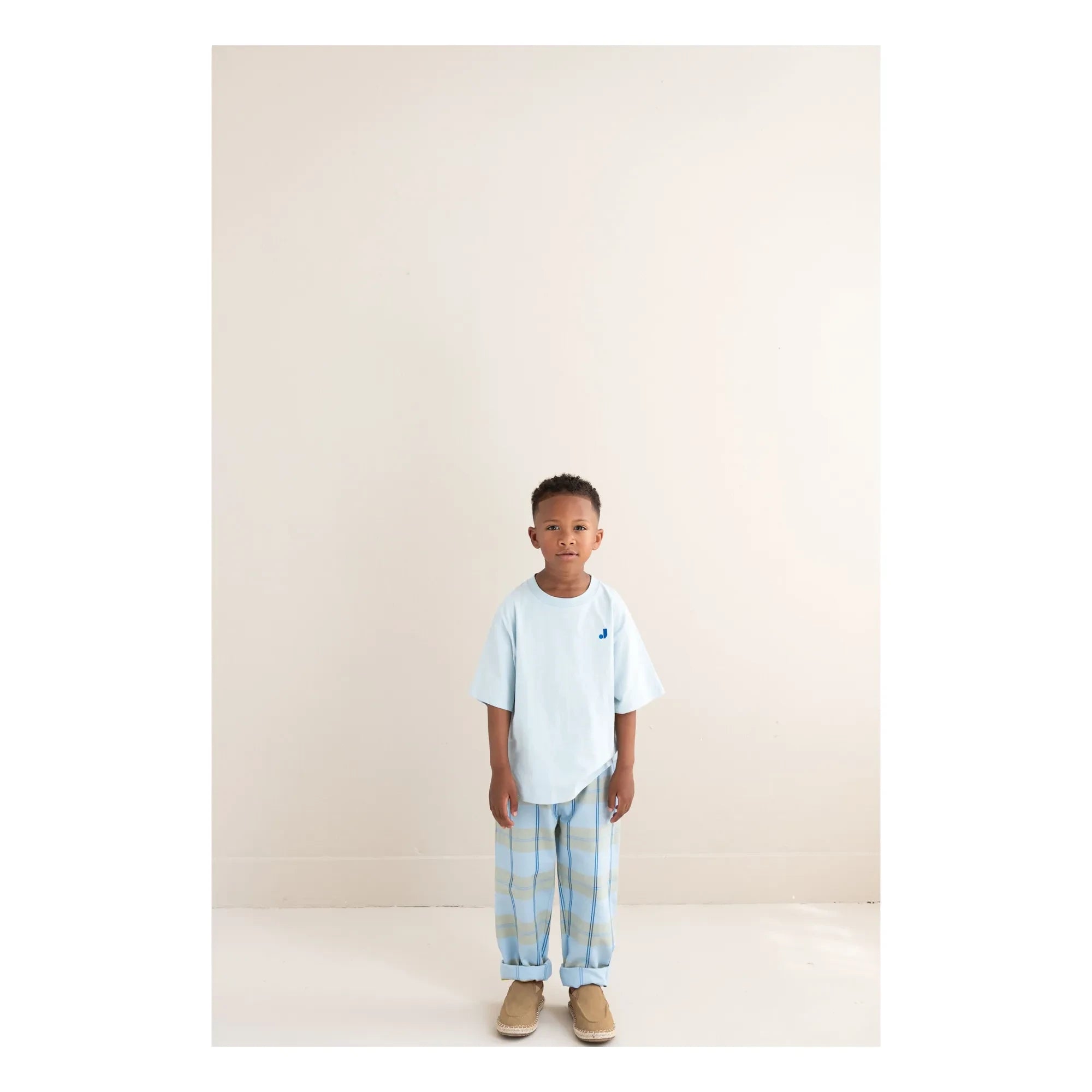 Jenest - Mase J organic cotton T-shirt | Light blue