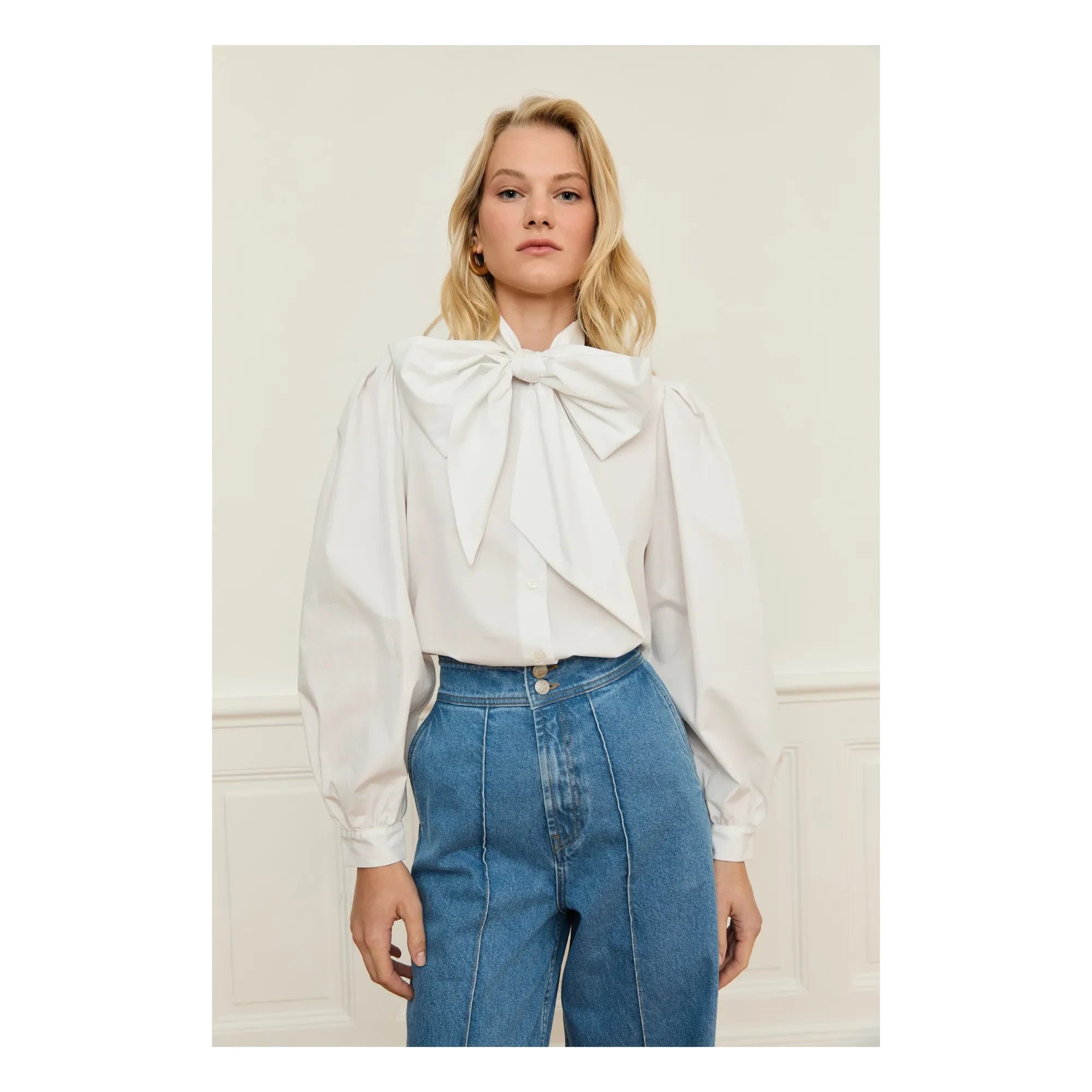 Maria de la Orden - Fairy Tale Blouse | White