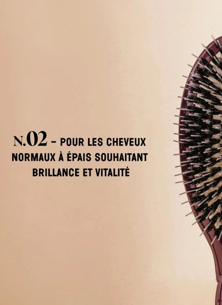 La Bonne Brosse - The Essential Hair Brush No. 02 - Care and Detangling | Aubergine