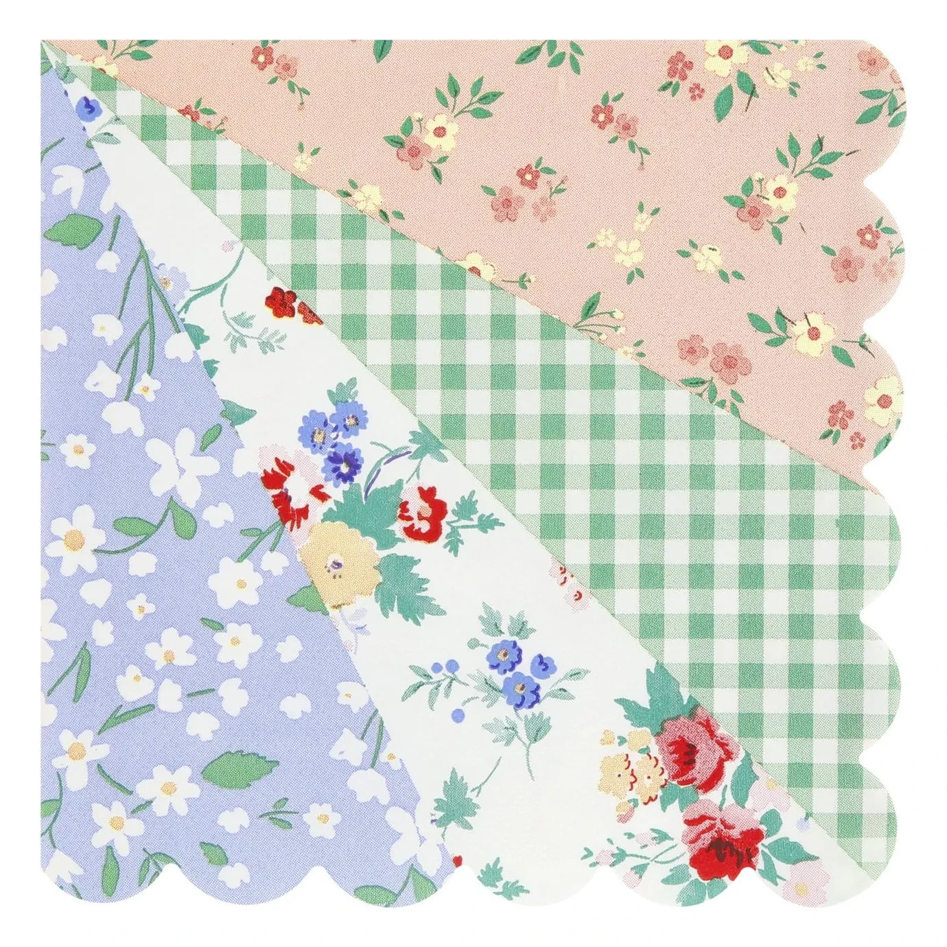 Meri Meri - Patchwork Paper Towels - Set of 16