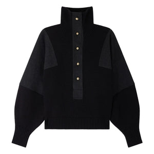 Sessùn - Wysael Merino Wool Sweater | Black
