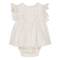 Louise Misha - Lulla Romper | Ecru