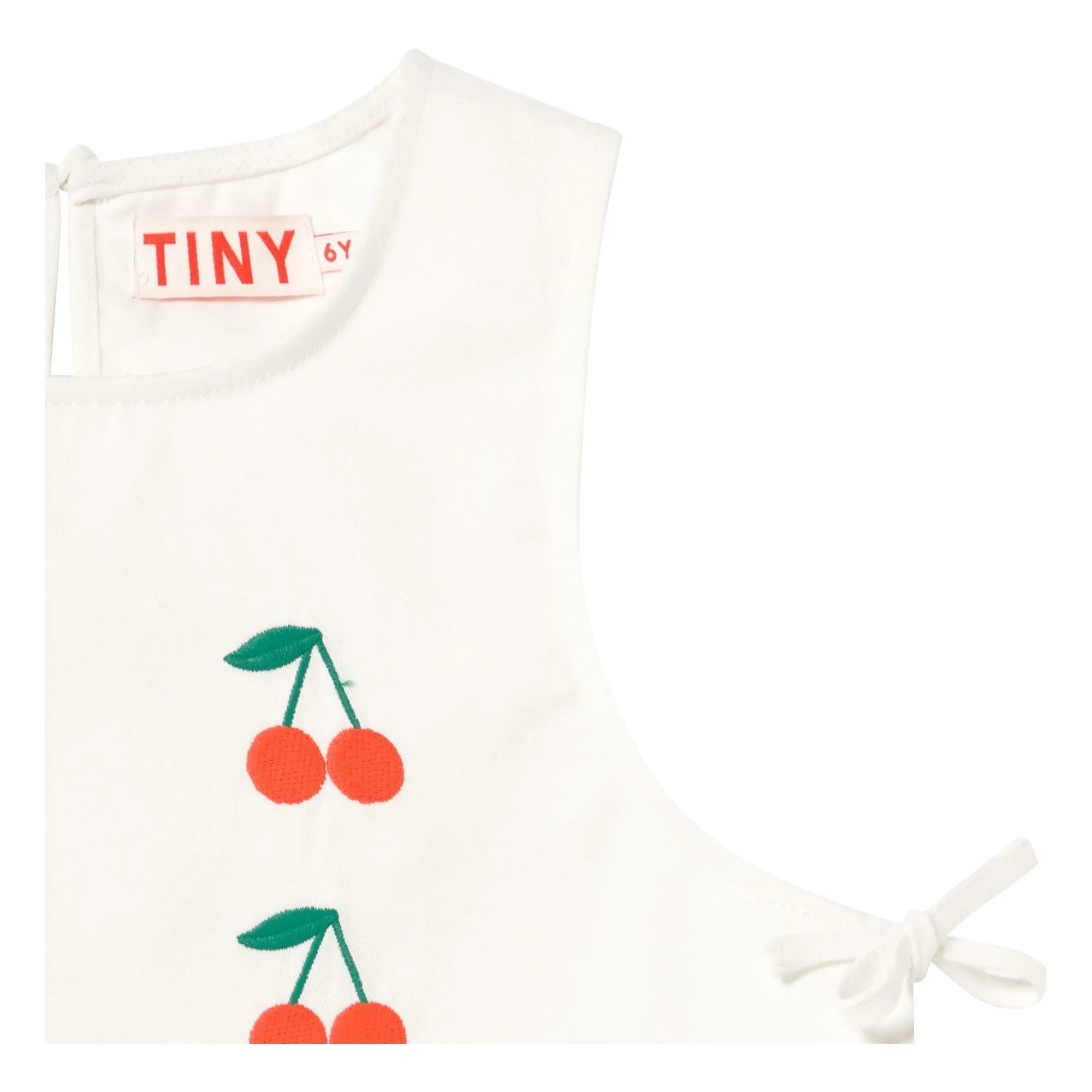 Tinycottons - Cherry Top | White