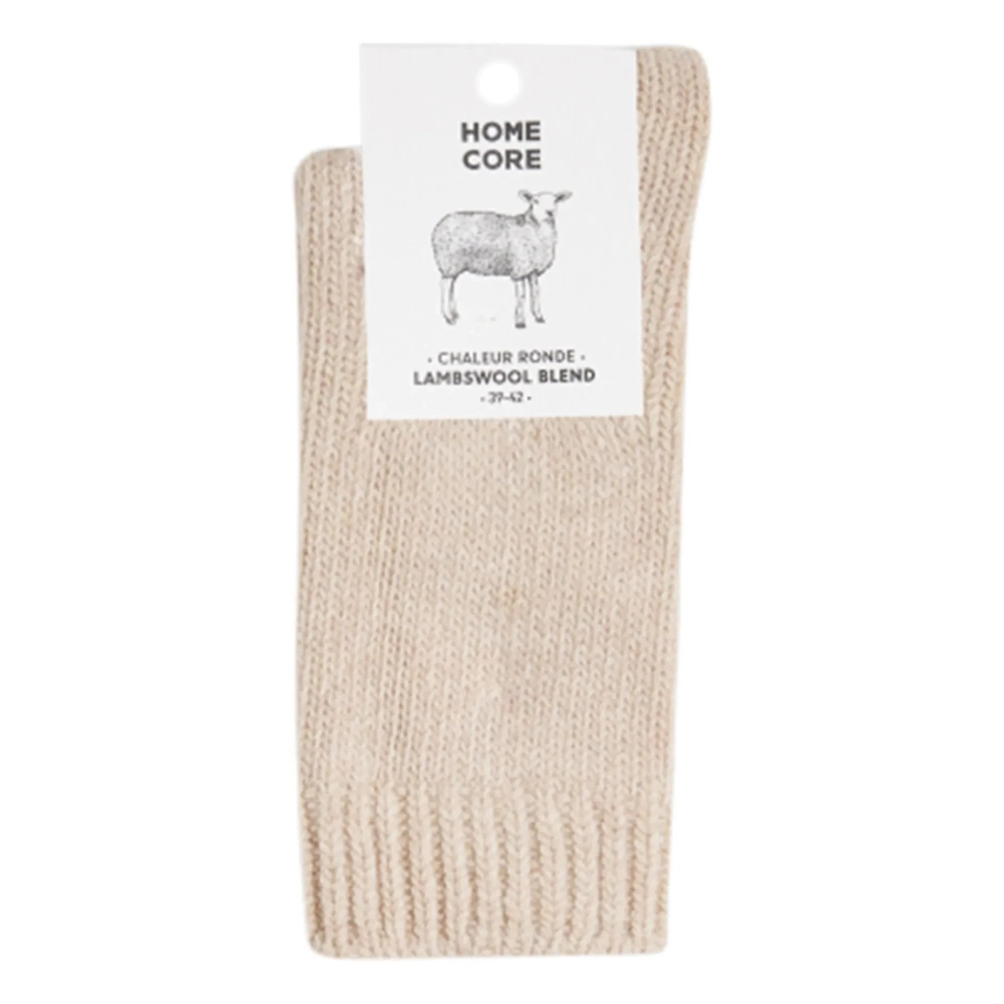 Homecore - Laine-Rustique Socks | Beige
