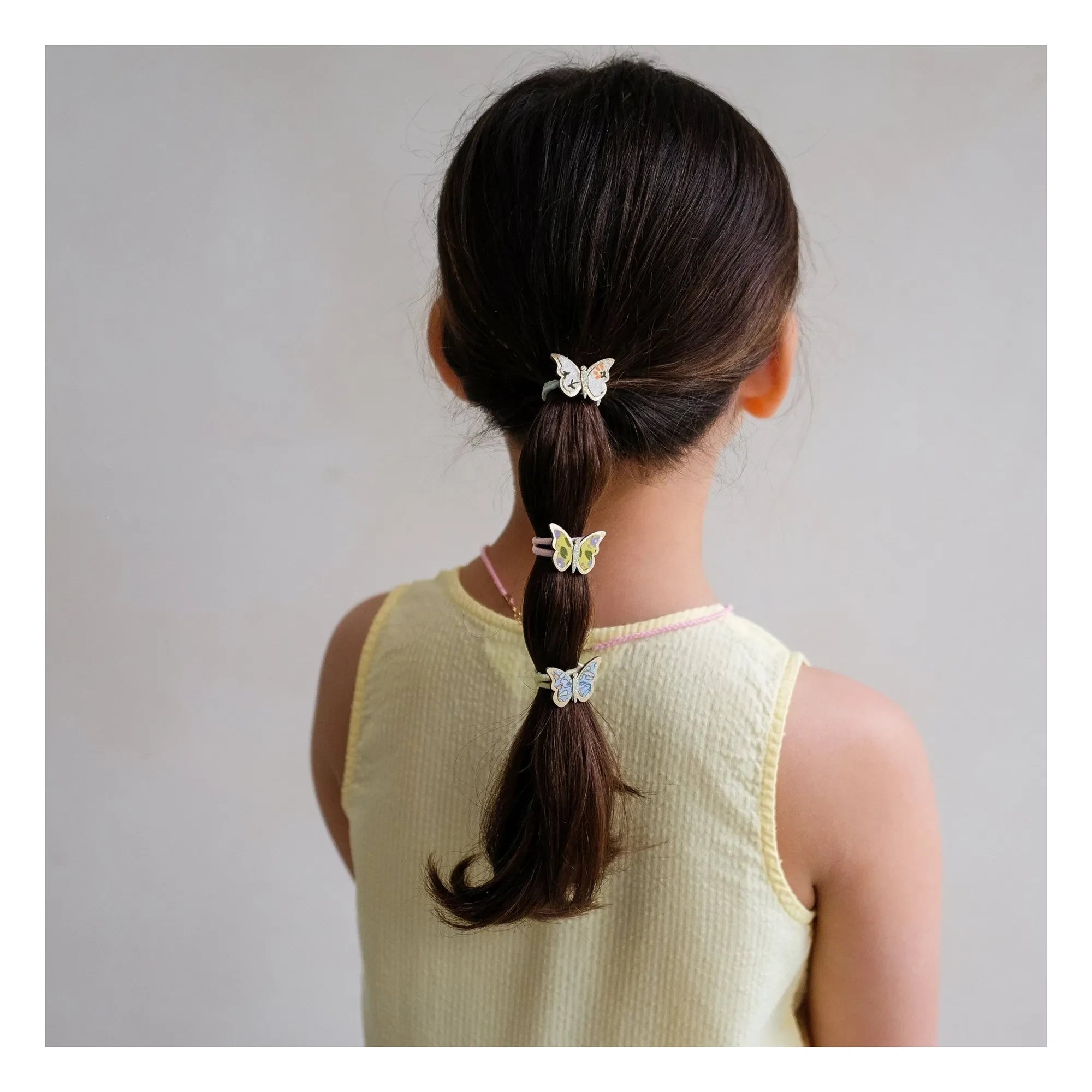 Mimi & Lula - 6-Piece Floral Hair Clip Set | Light Blue