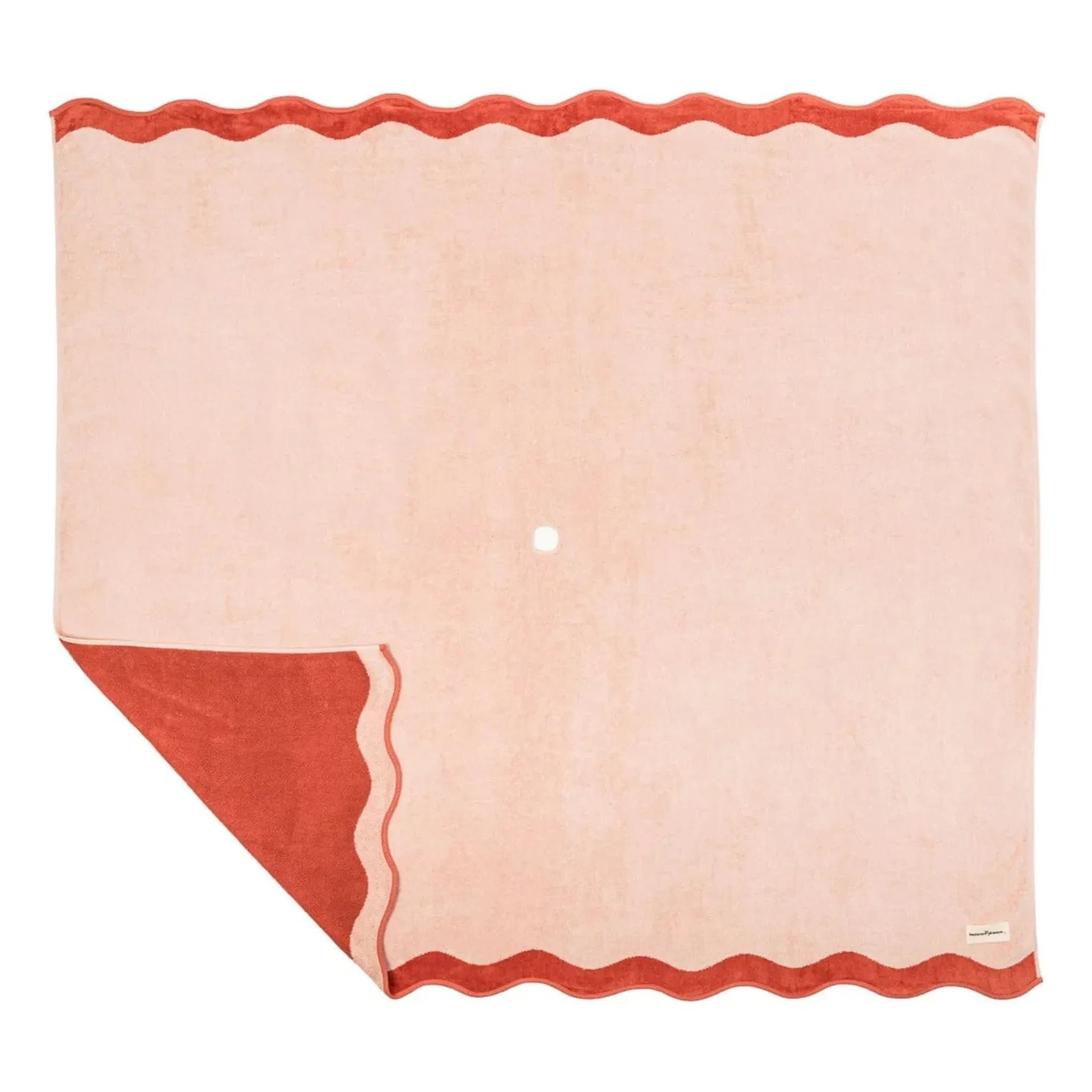Business & Pleasure Co. - Perforated beach towel | Pink