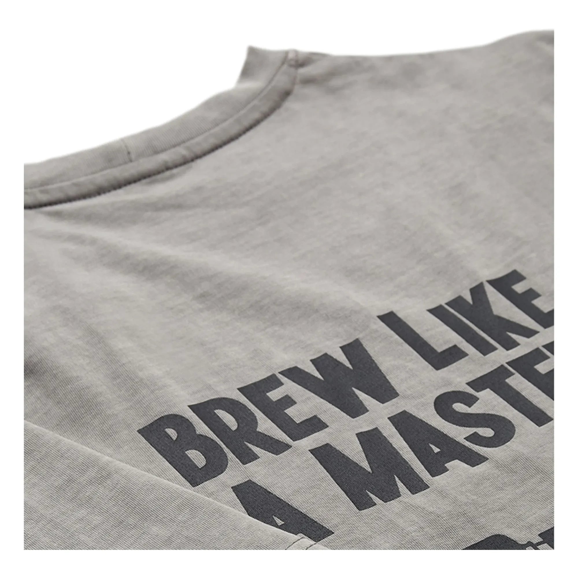 Anerkjendt - Akvillads Brewlikeamaster Tişört | Gri melanj