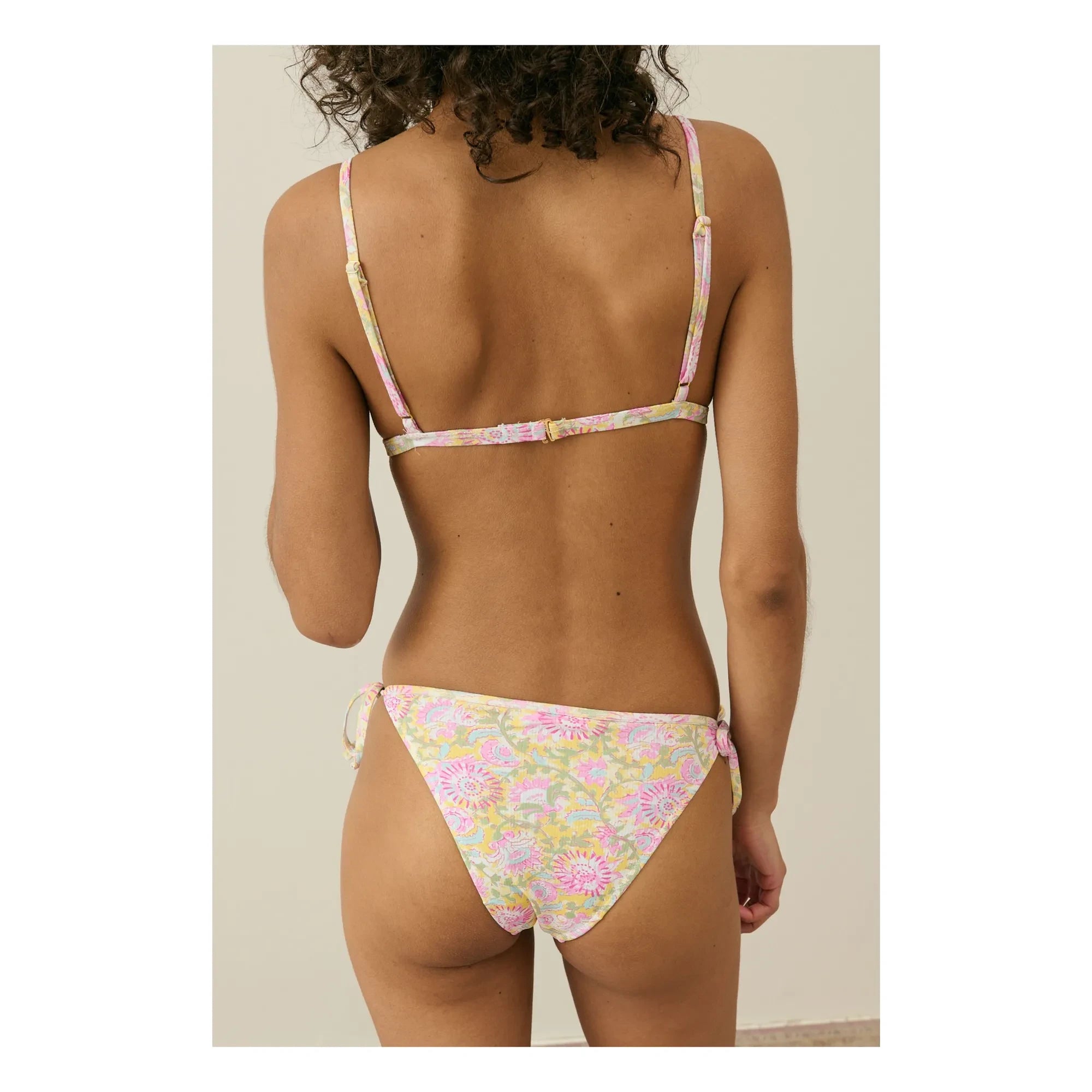 Louise Misha - Lenora Recycled Fiber Swimsuit Bottom | Women’s Collection | Yellow