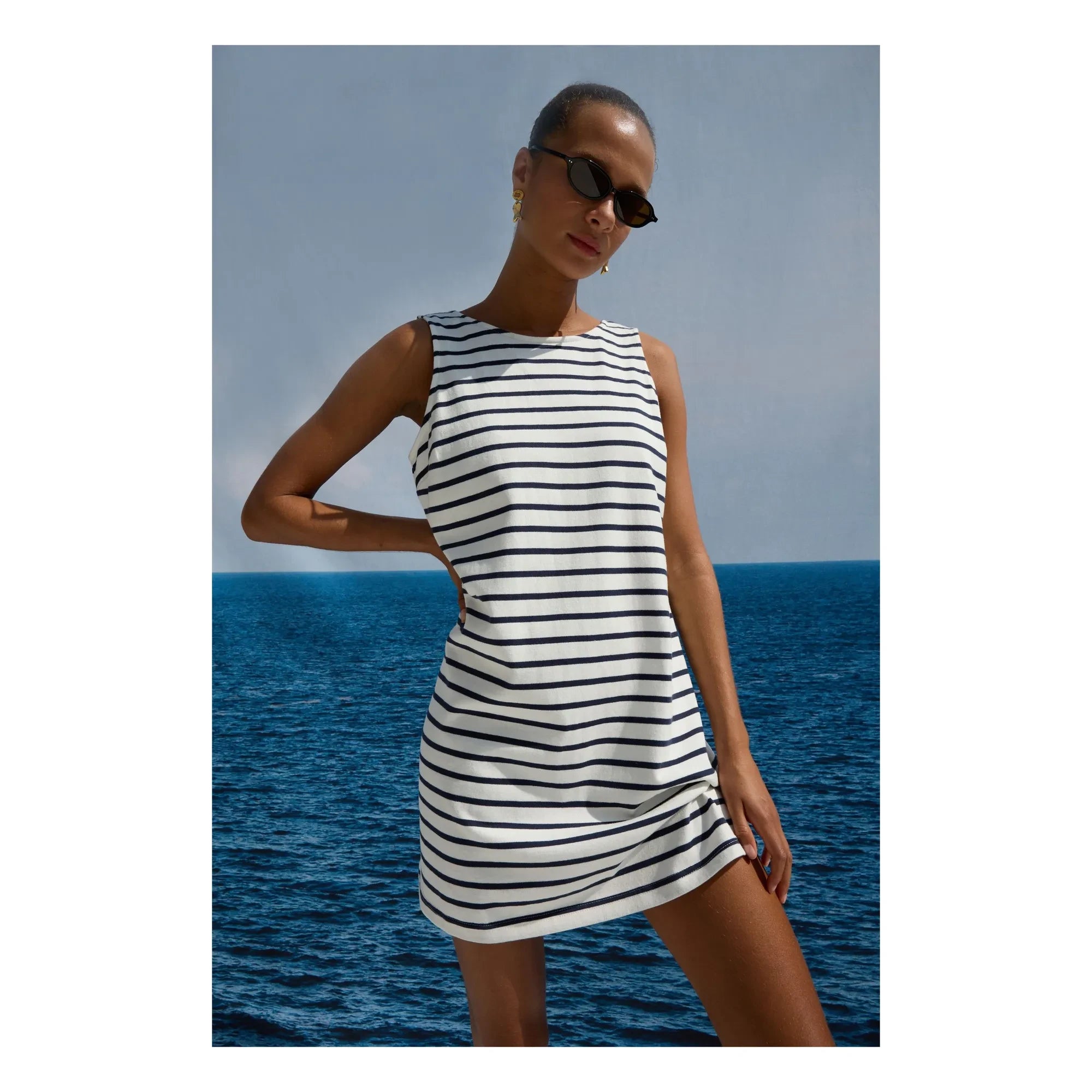 Rails - Kaylee Cotton Sailor Dress | Ivory