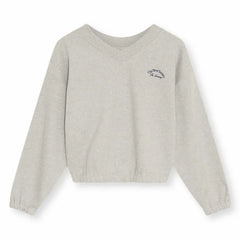 the new society - Mochi Pamuklu Sweatshirt | Gri