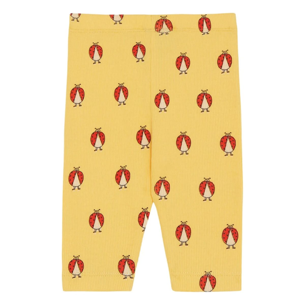 The Campamento - Organic Cotton Ladybug Leggings | Yellow