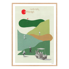 Ciel Glue - Fairway Poster | Green