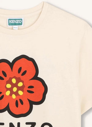 Kenzo - Kenzo Paris Flower Tişört | Beyaz