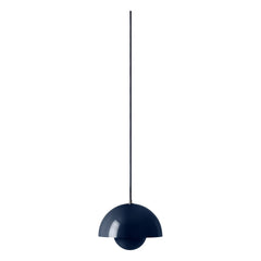& Tradition - Flowerpot VP1 Pendant Lamp, Verner Panton | Dark Blue