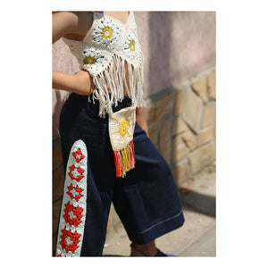 Kalinka - Crochet Sun Bag | Ecru