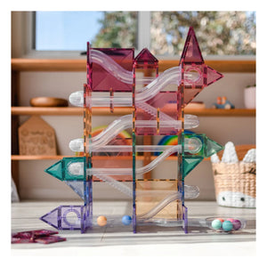 Connetix - Ball Run Set - 106 Pieces | Pastel