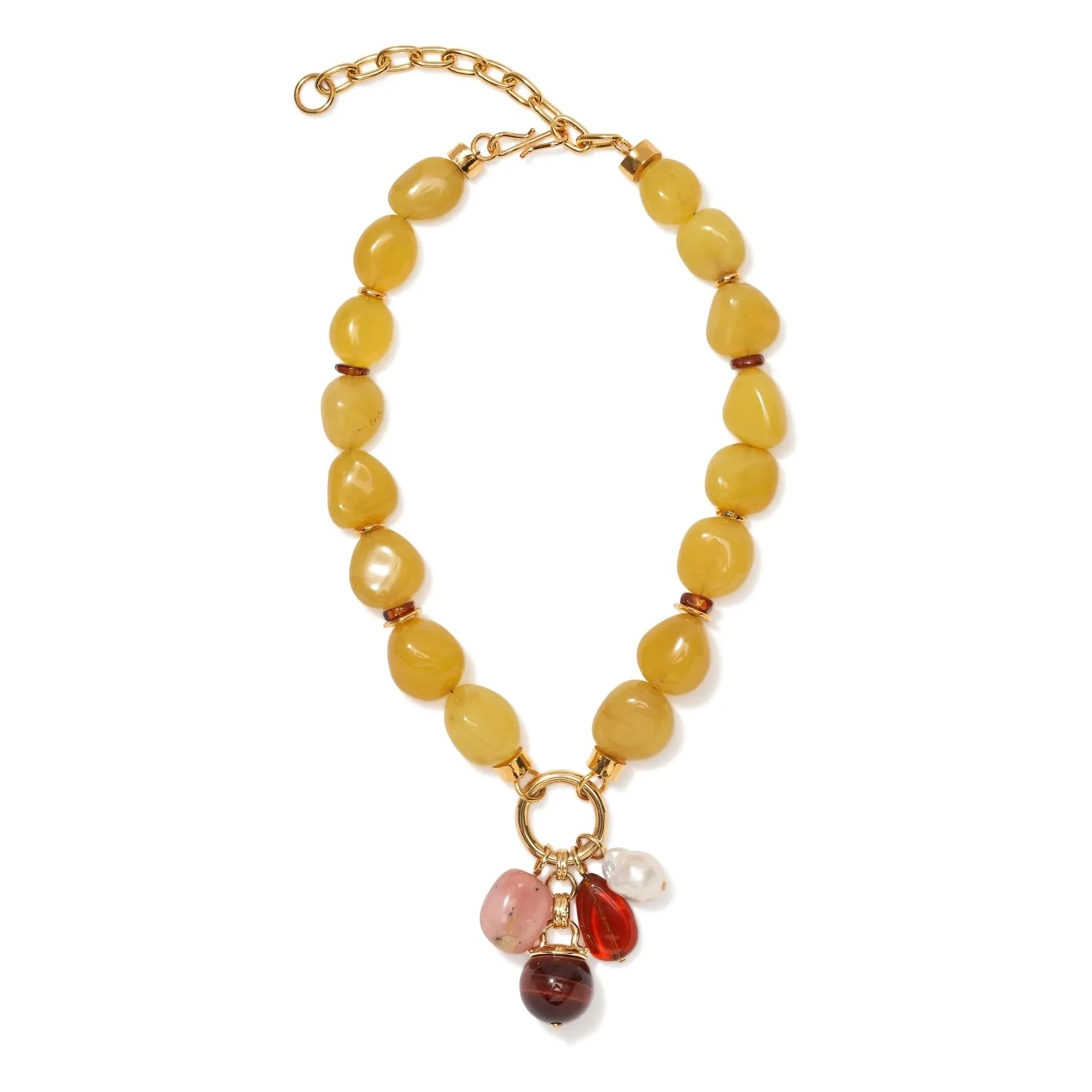 Lizzie Fortunato - Cordoba Charm kolye | Amber
