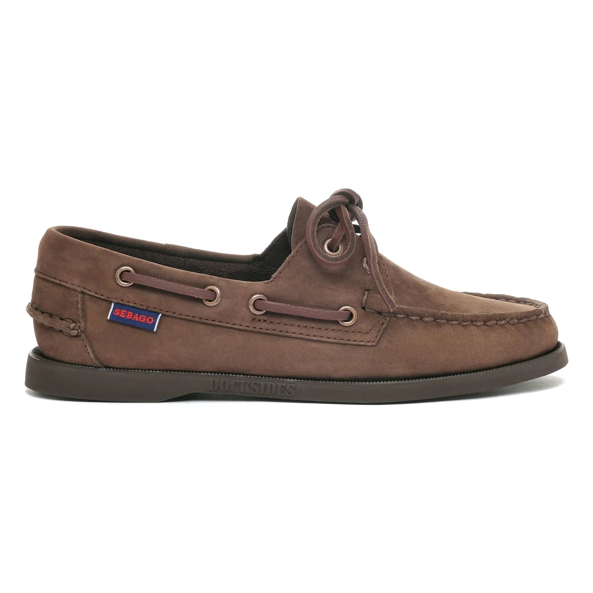 Sebago - Docksides Portland Nubuck Loafer | Brown