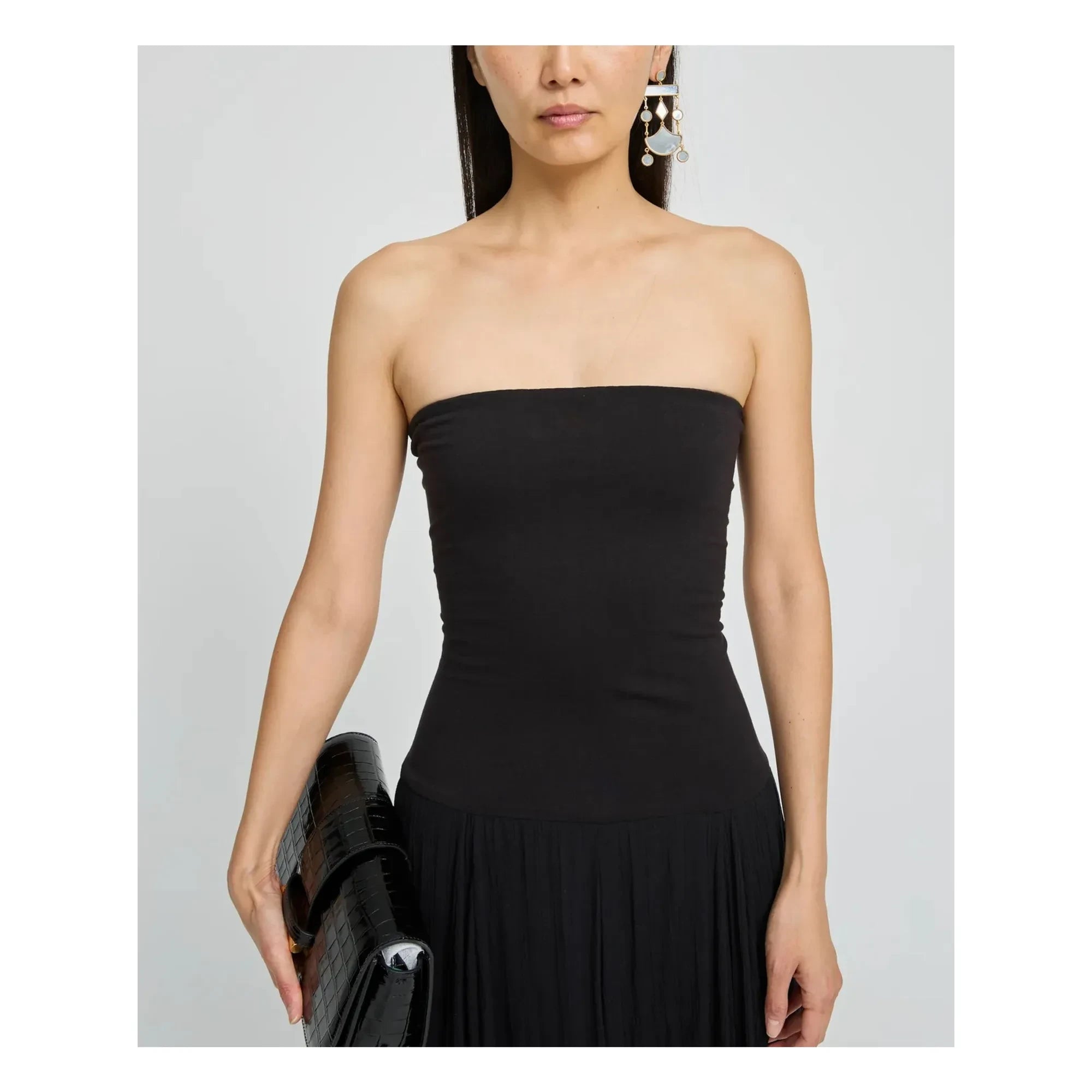 Laurence Bras - Cotton Ballerina Dress | Black