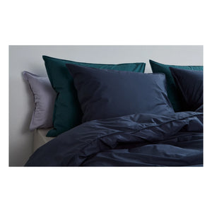 Suite 702 - Organik Percale Nevresim Kılıfı | Lacivert