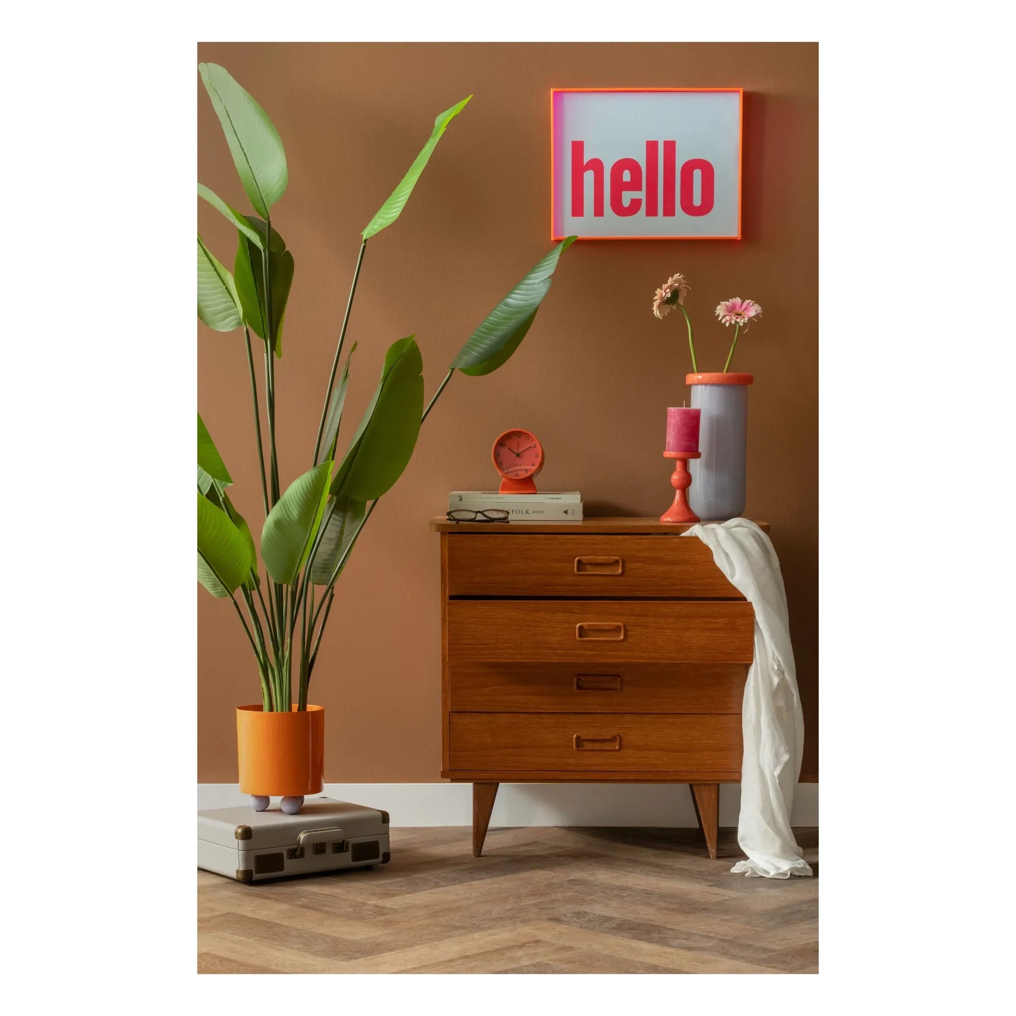 Present Time - Folded Vase | Lilac