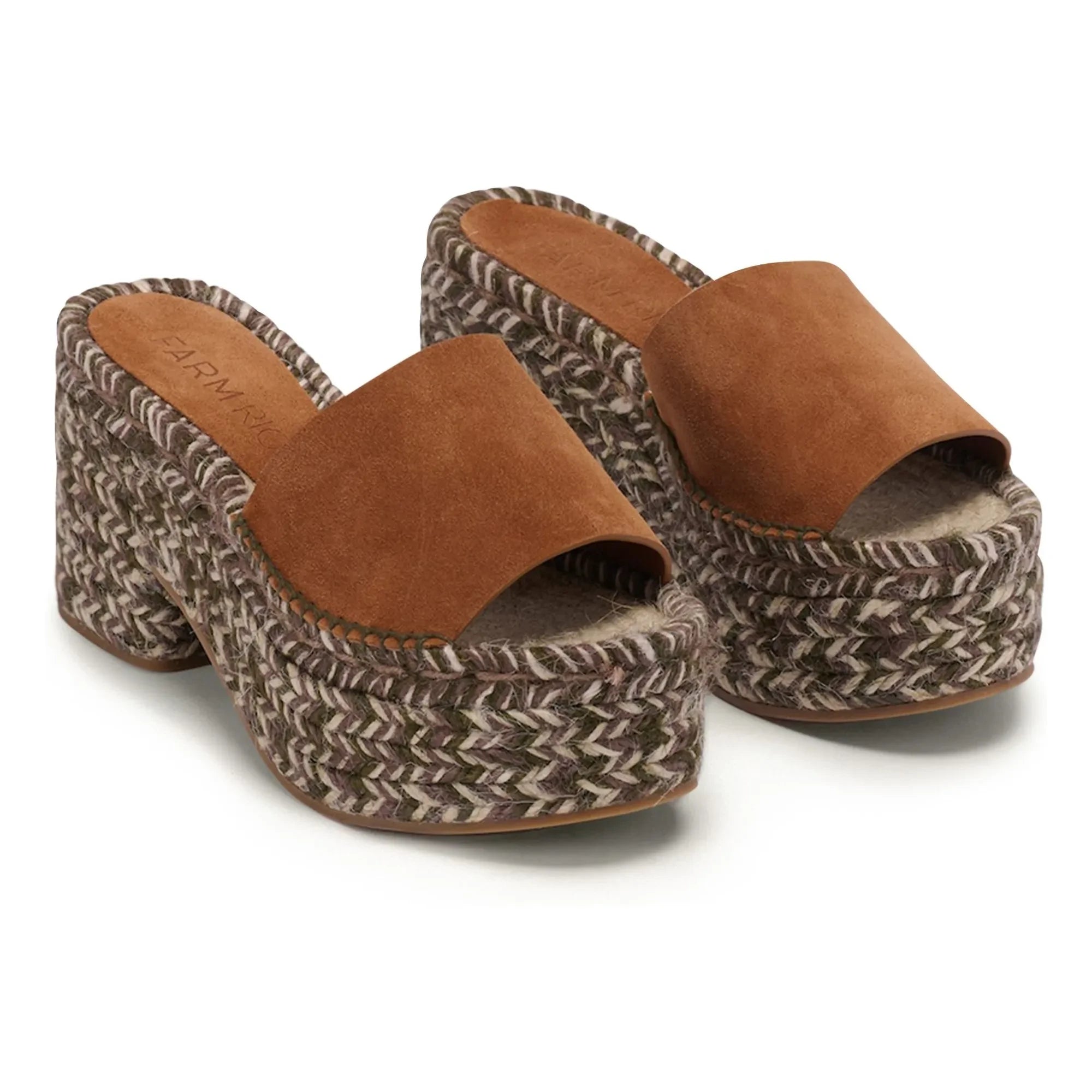 Farm Rio - Platform Sandals | Brown