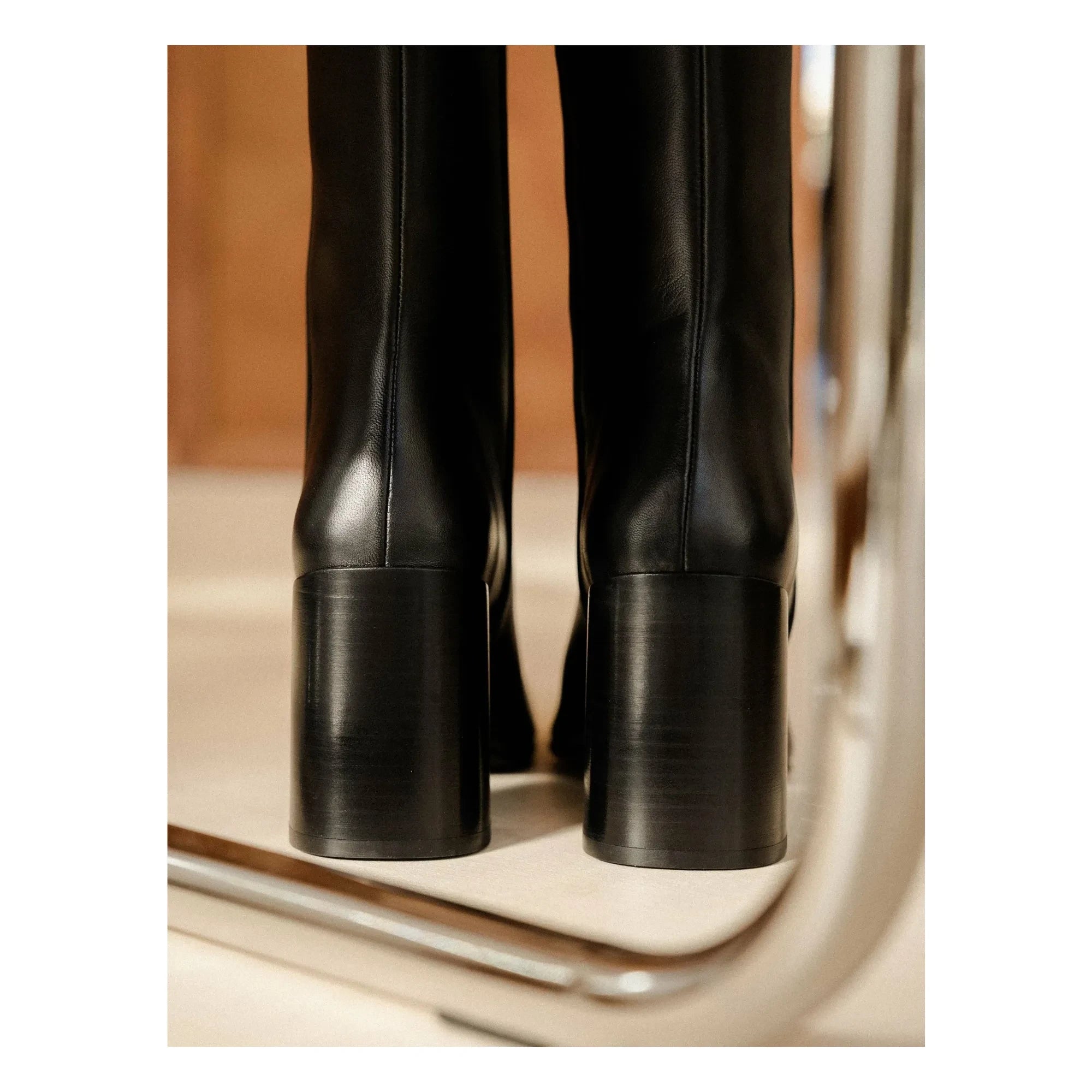 Bobbies - Hisaé Leather Lamb Boots | Black