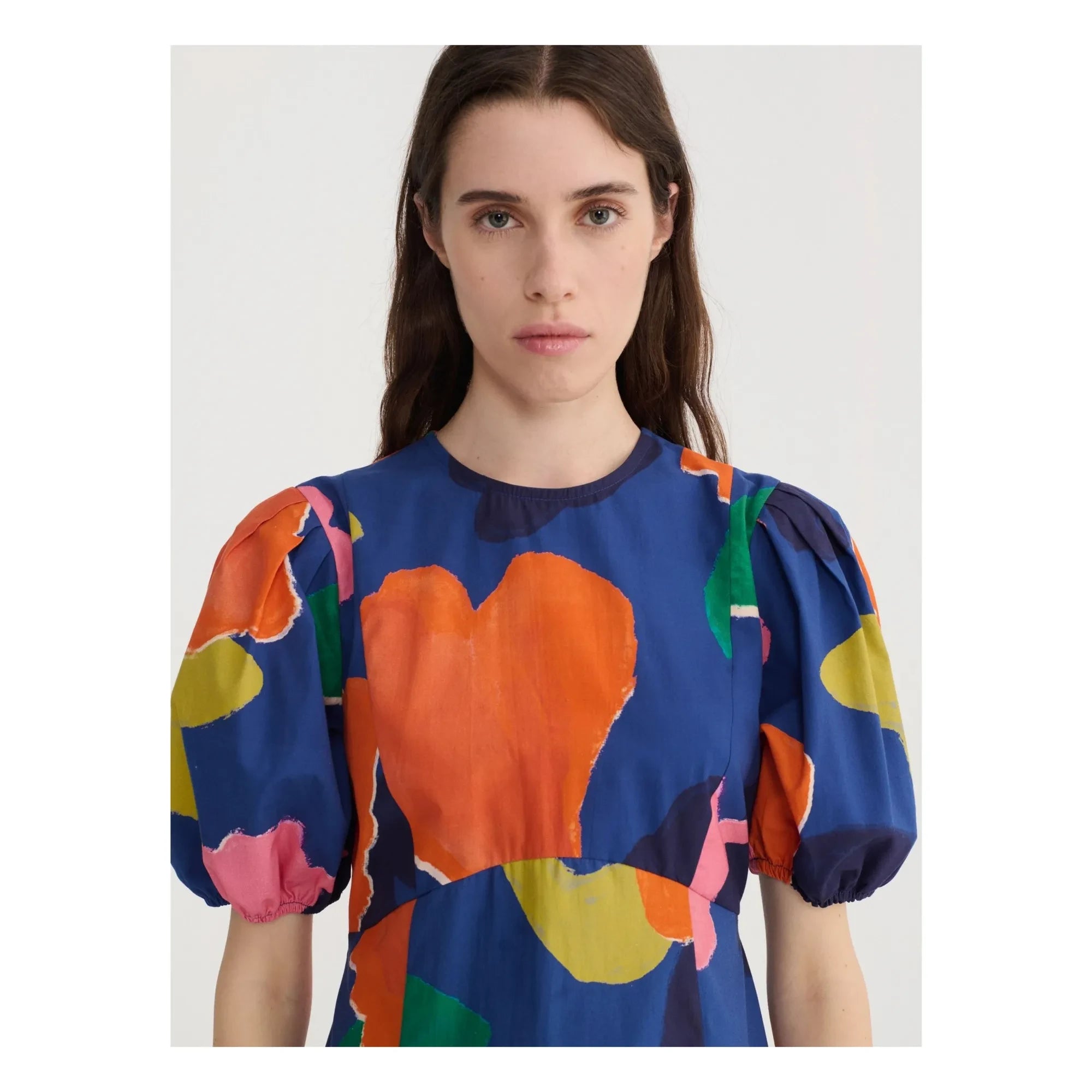 Bobo Choses - Blooming Color Organic Cotton Dress | Blue