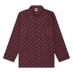 Pockies - Cherry Pajama Shirt | Navy Blue
