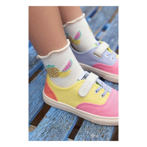 Bonton - Board Easy Lace-up Sneakers | Candy Pink