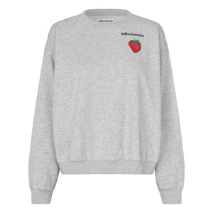 Lollys Laundry - Sydney Sweat Strawberry Cotton | Gray