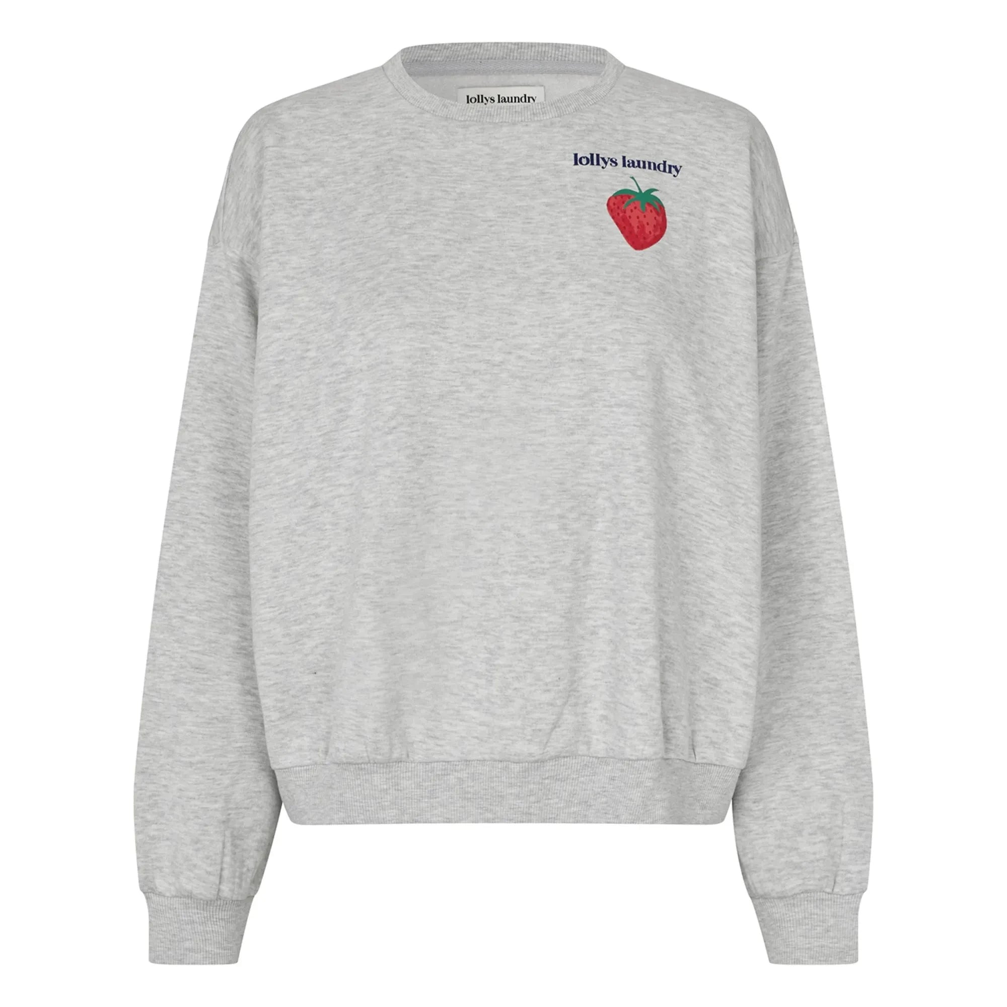 Lollys Laundry - Sydney Sweat Strawberry Cotton | Gray
